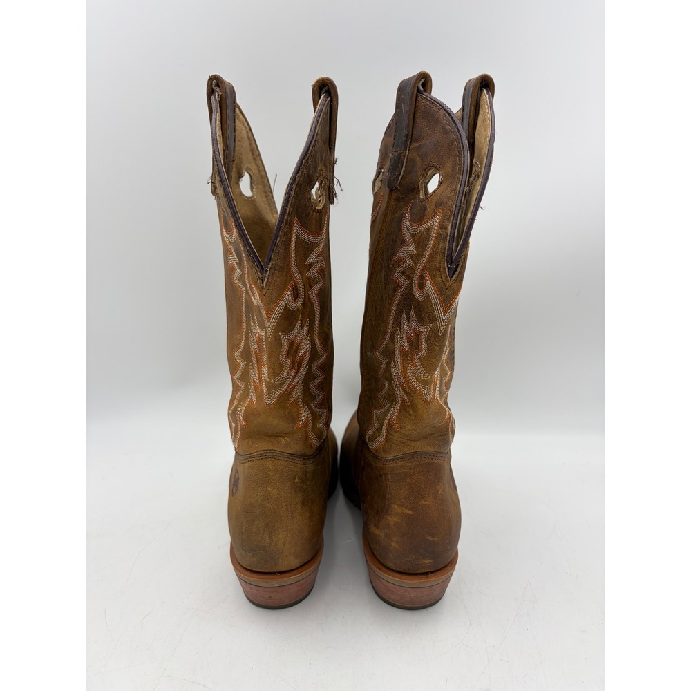 Double-H Boots Daniela Brown Leather Western Cowboy Women 10 USA DH5159 Workwear - Picture 5 of 15